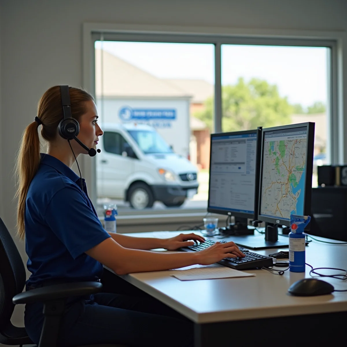 Pflugerville 24/7 emergency plumbing dispatch desk and fleet